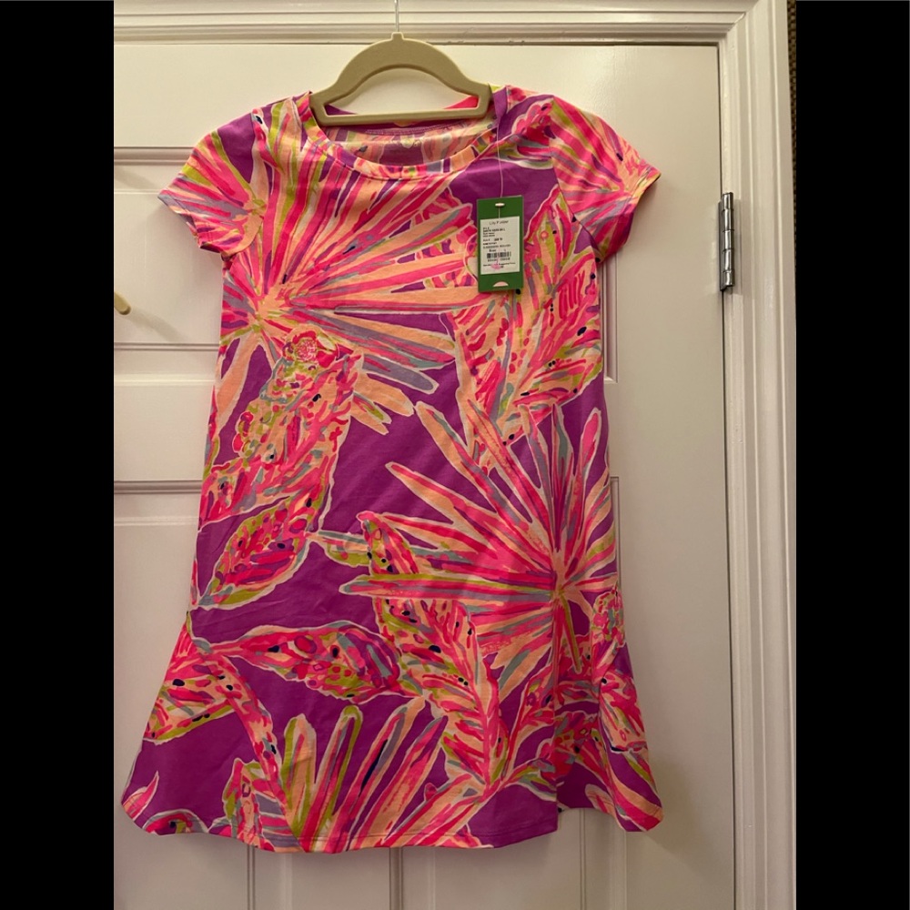 Lilly Pulitzer Girls Dress 8-10, sz L NWT